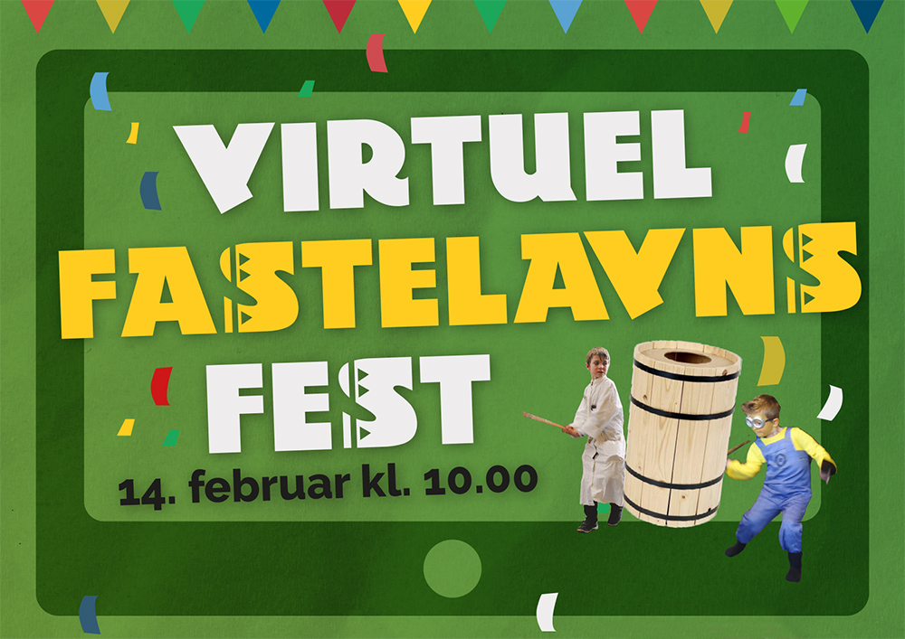 Virtuel fastelavnsfest