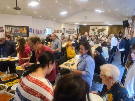 160 personer deltog i Foodparty i Betania